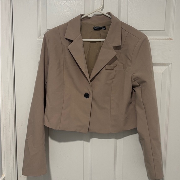 Women's Tan Blazer - Picture 1 of 3